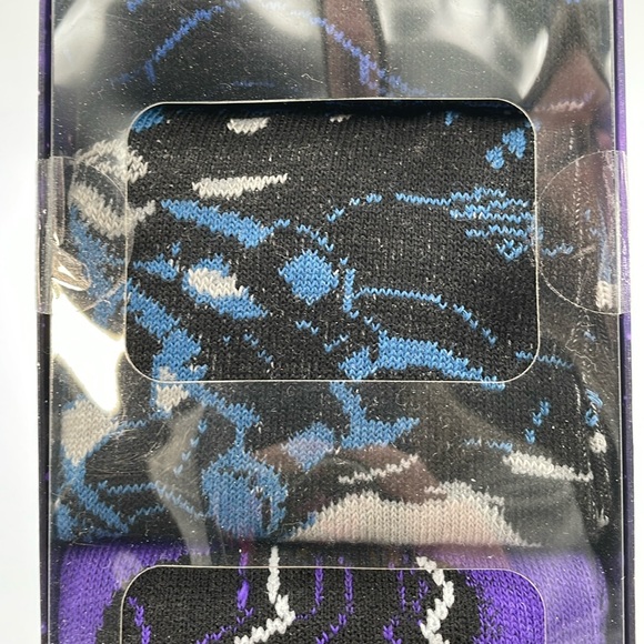 BLACK PANTHER 3 Pair Men’s Crew Socks‎ Shoe Size 8-12 - New in retail packaging - Picture 7 of 8